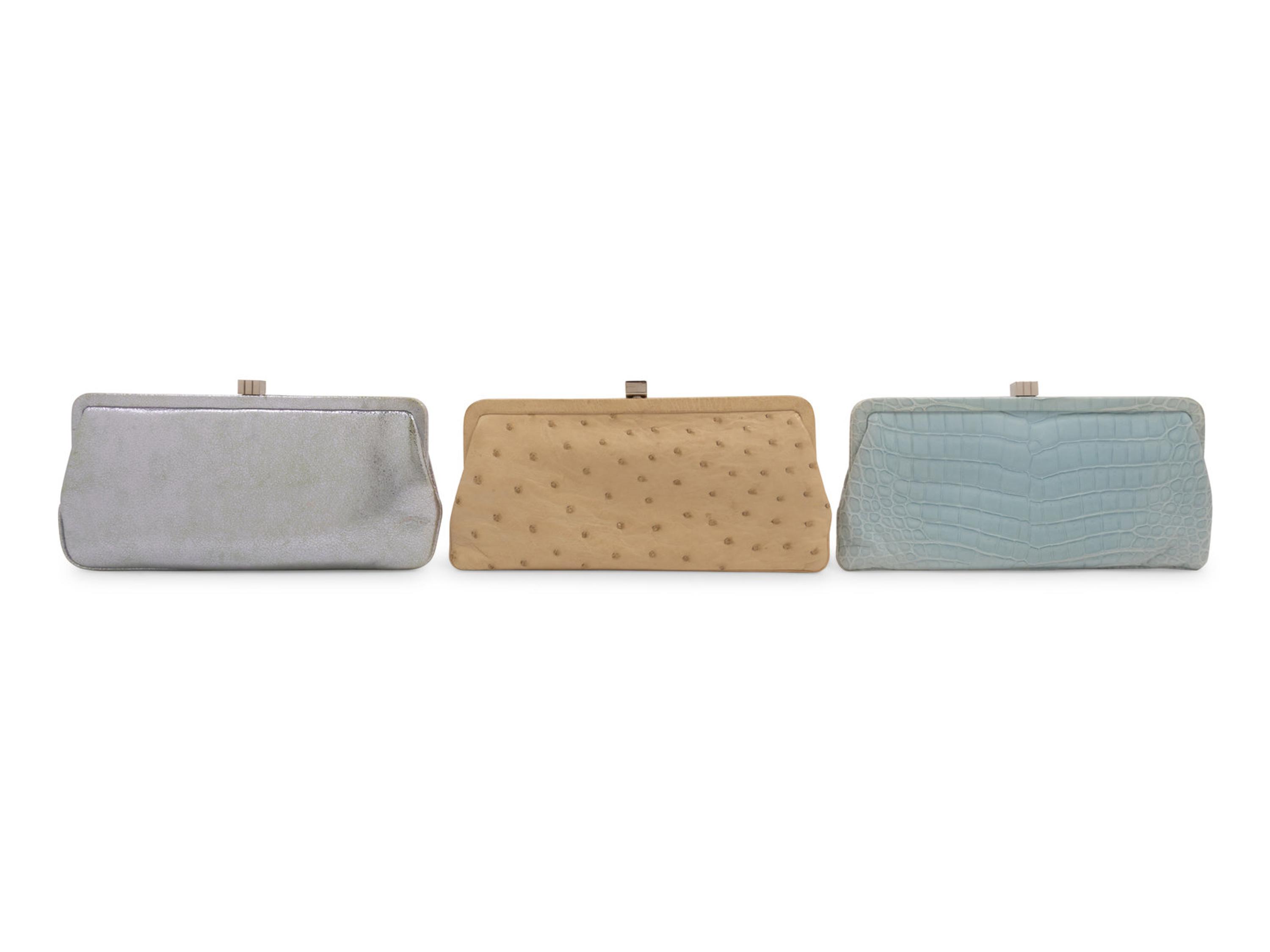 Five Lambertson Truex Frame Clutch Bags