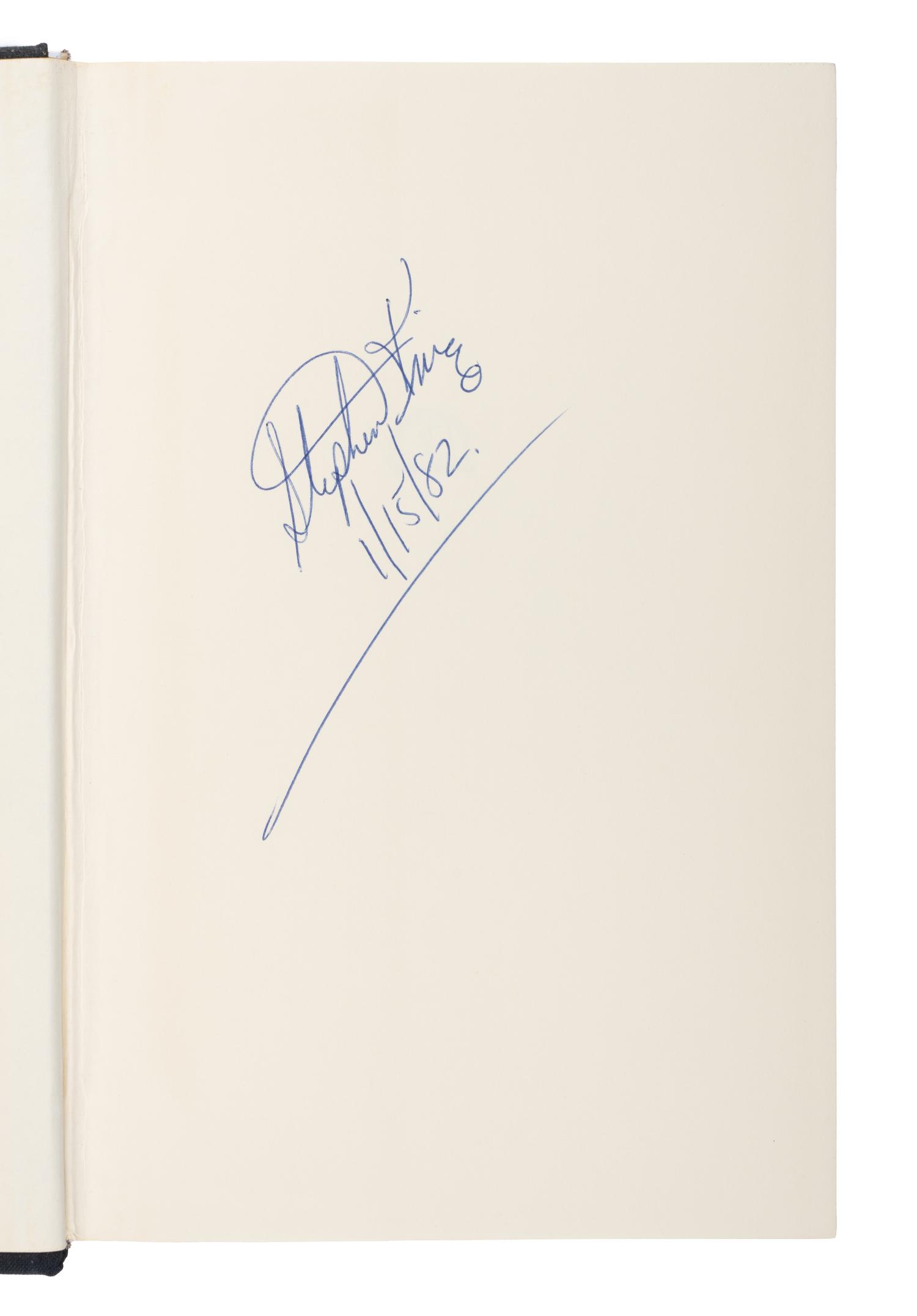 KING, Stephen (b. 1947). Cujo . New York: The Viking Press, 1981.