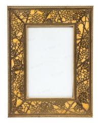 A Tiffany Studios Gilt Bronze Picture Frame 11 5/8 x 8 7/8 inches. — 20TH CENTURY