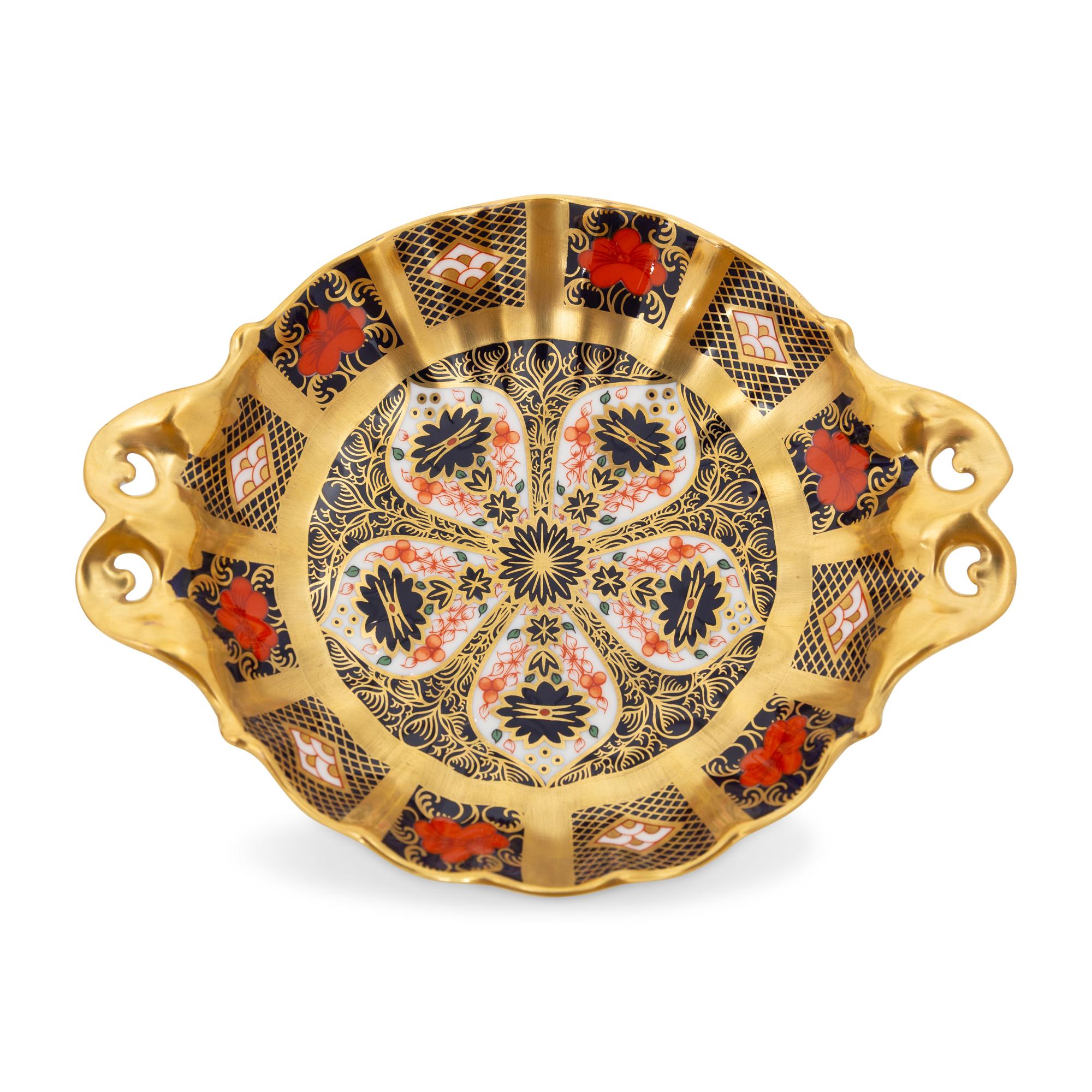 A Royal Crown Derby Imari Porcelain Part Tea Service