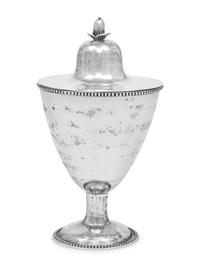 An American Silver Covered Sugar Urn