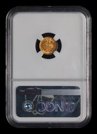 An 1853 Liberty Head $1 Gold Coin (NGC MS62)