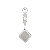 CARTIER, ART DECO, DIAMOND LAPEL WATCH