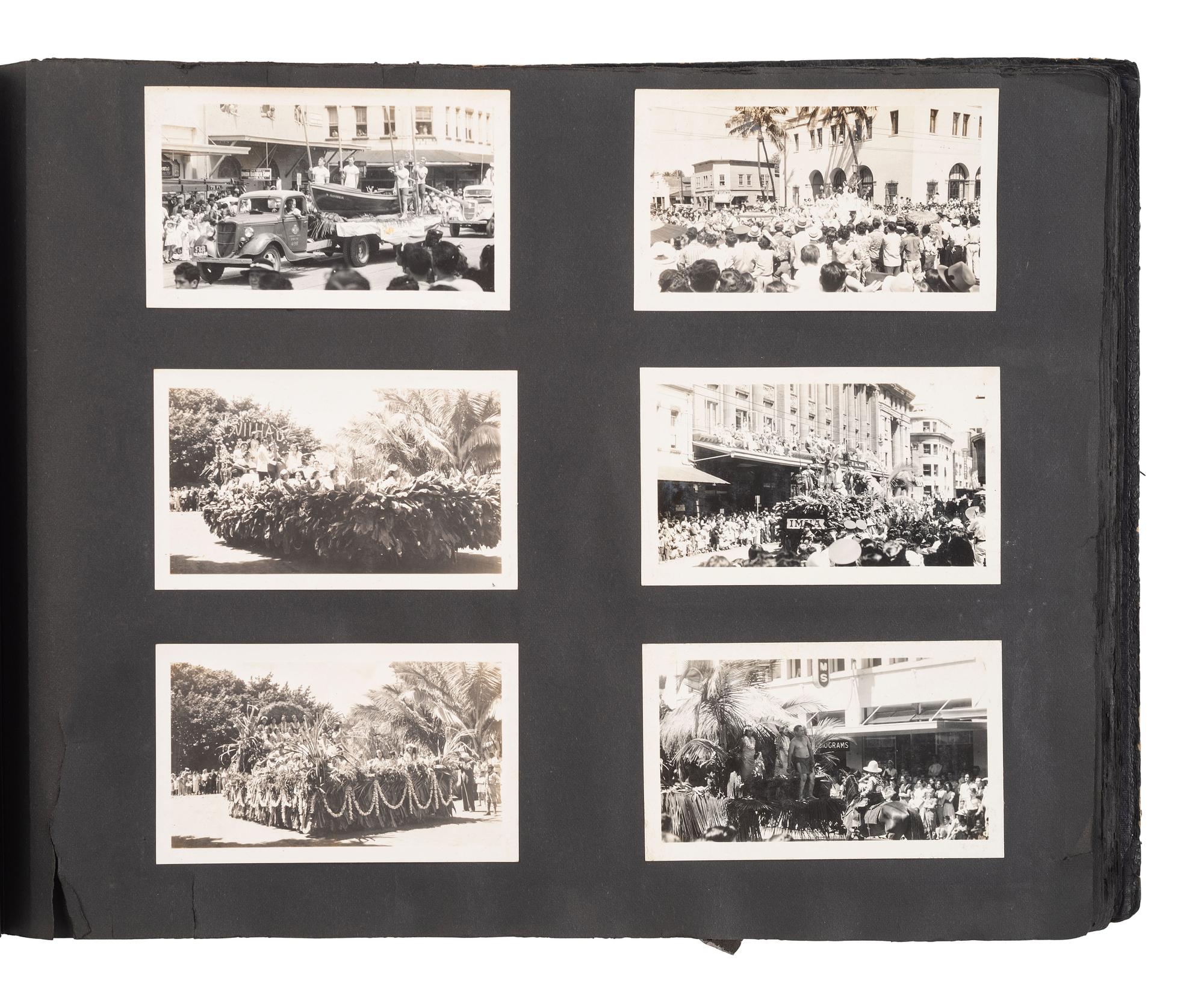 [WORLD WAR II] Albums documenting a soldier's experiences in Hawaii and Japan with additional photos
