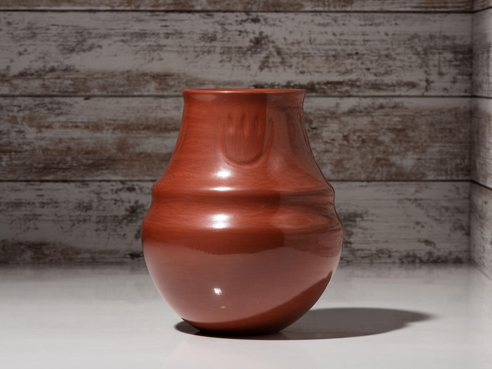 Redware Pottery Jar