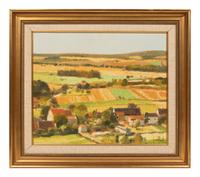 Maisons dans la vallée de l'Yonne