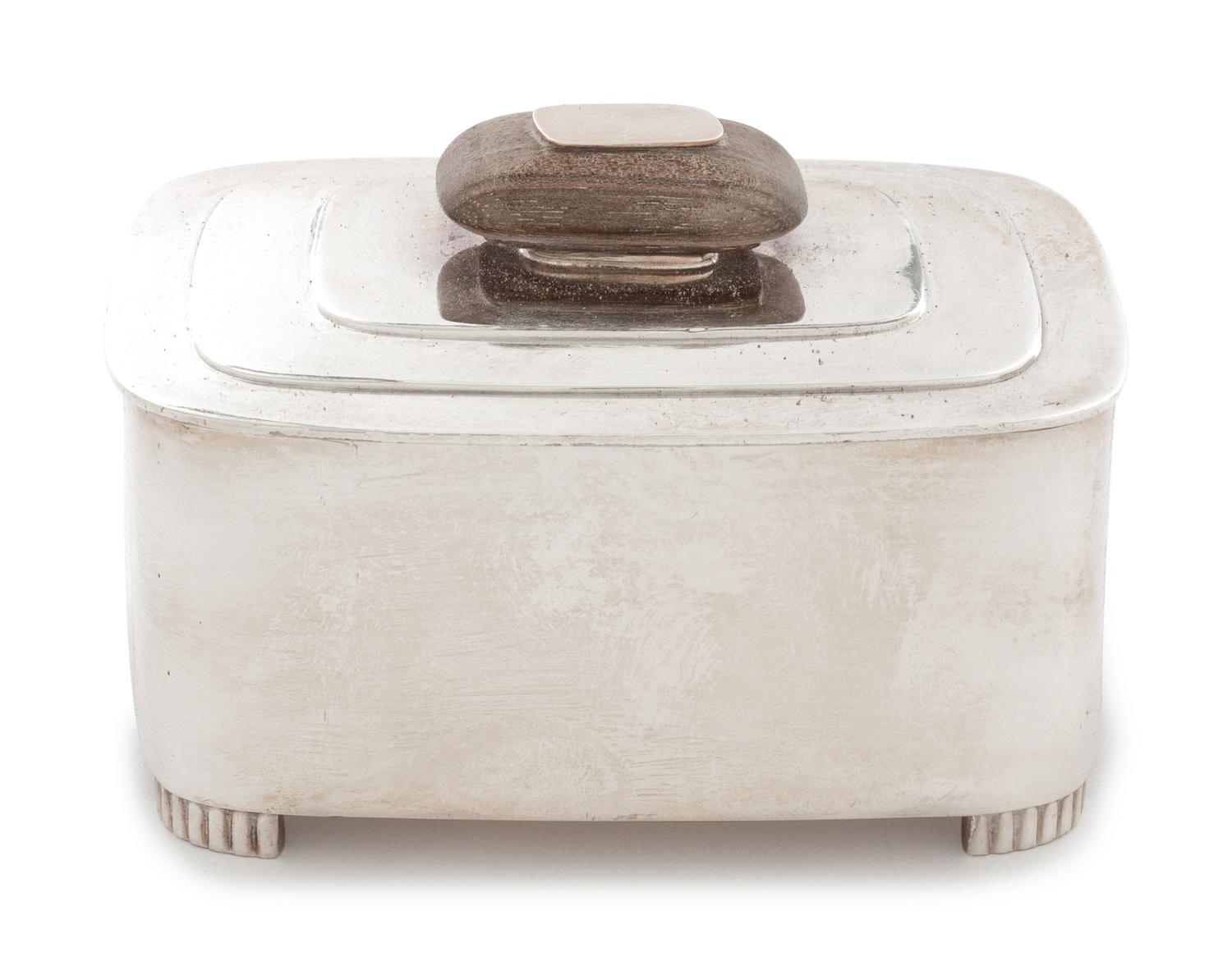 An American Silver-Plate Covered Sugar
