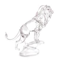 A Swarovski Model of a Lion Height 4 3/4 inches.