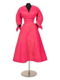 Samuel Winston by Charles James Silk Faille Dress and Bolero, 1952
