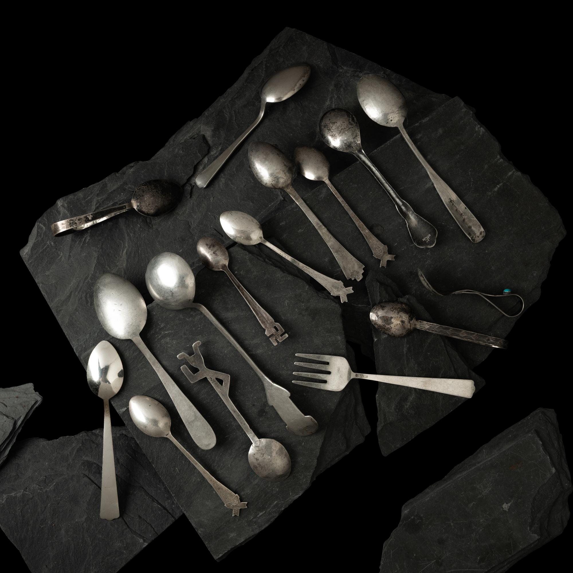 Navajo Silver Curio Cutlery