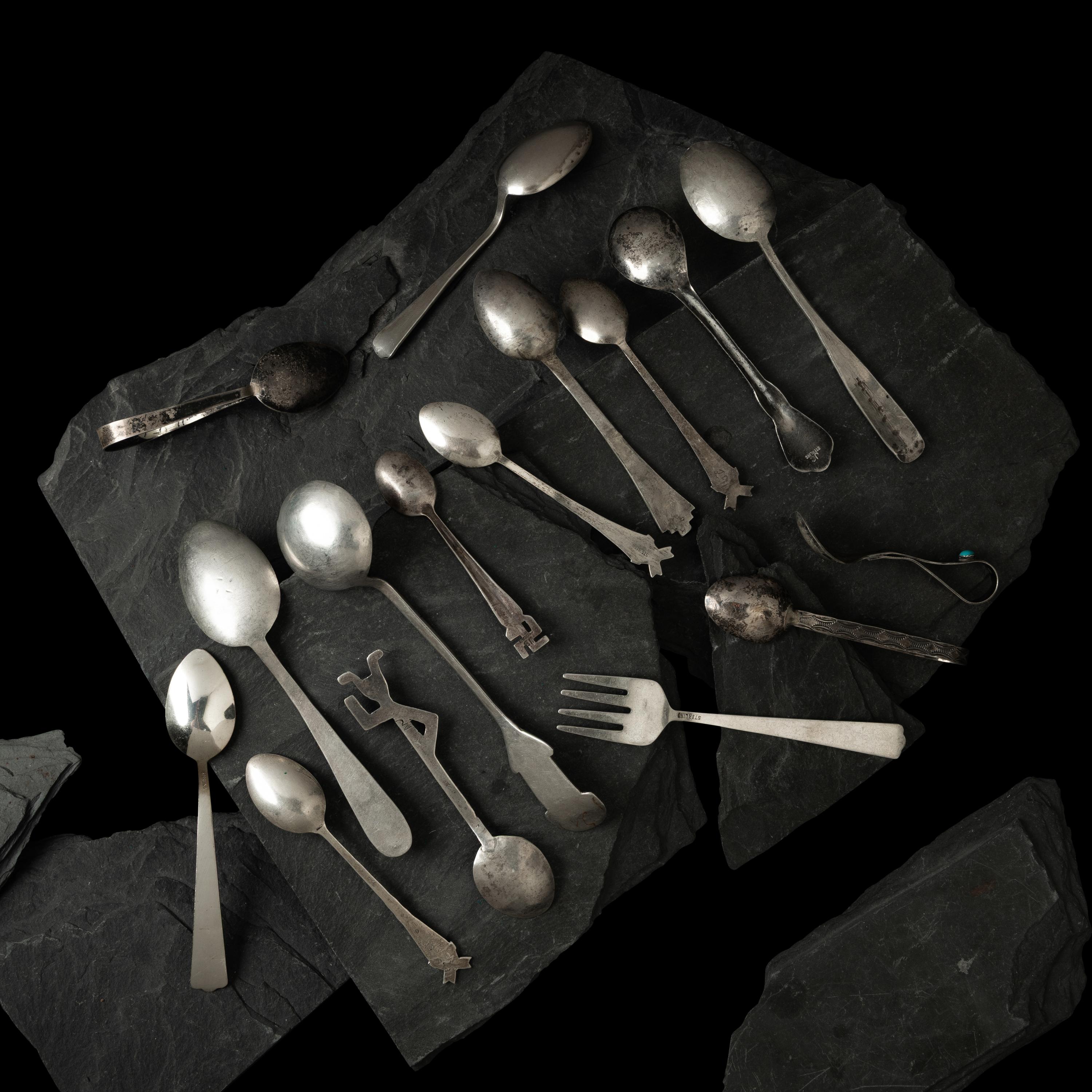 Navajo Silver Curio Cutlery