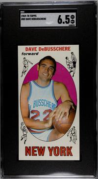 A Group of 12 SGC Graded 1969 Topps Hall of Fame and Rookie Basketball Cards