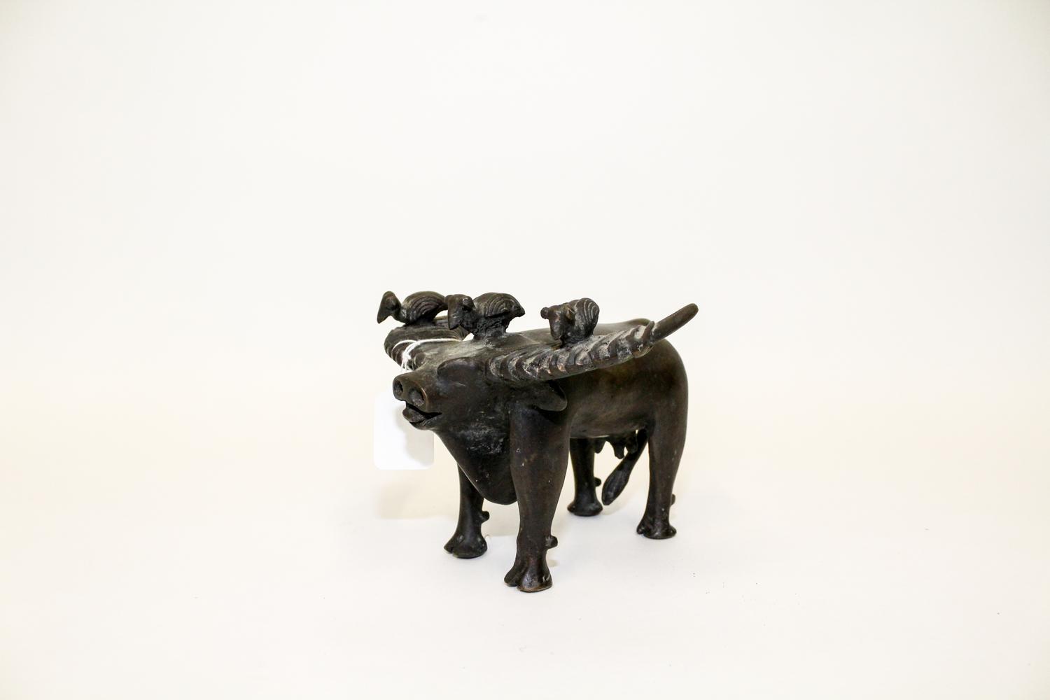 A Bronze Figure Length 7 inches. — 19TH/20TH CENTURY