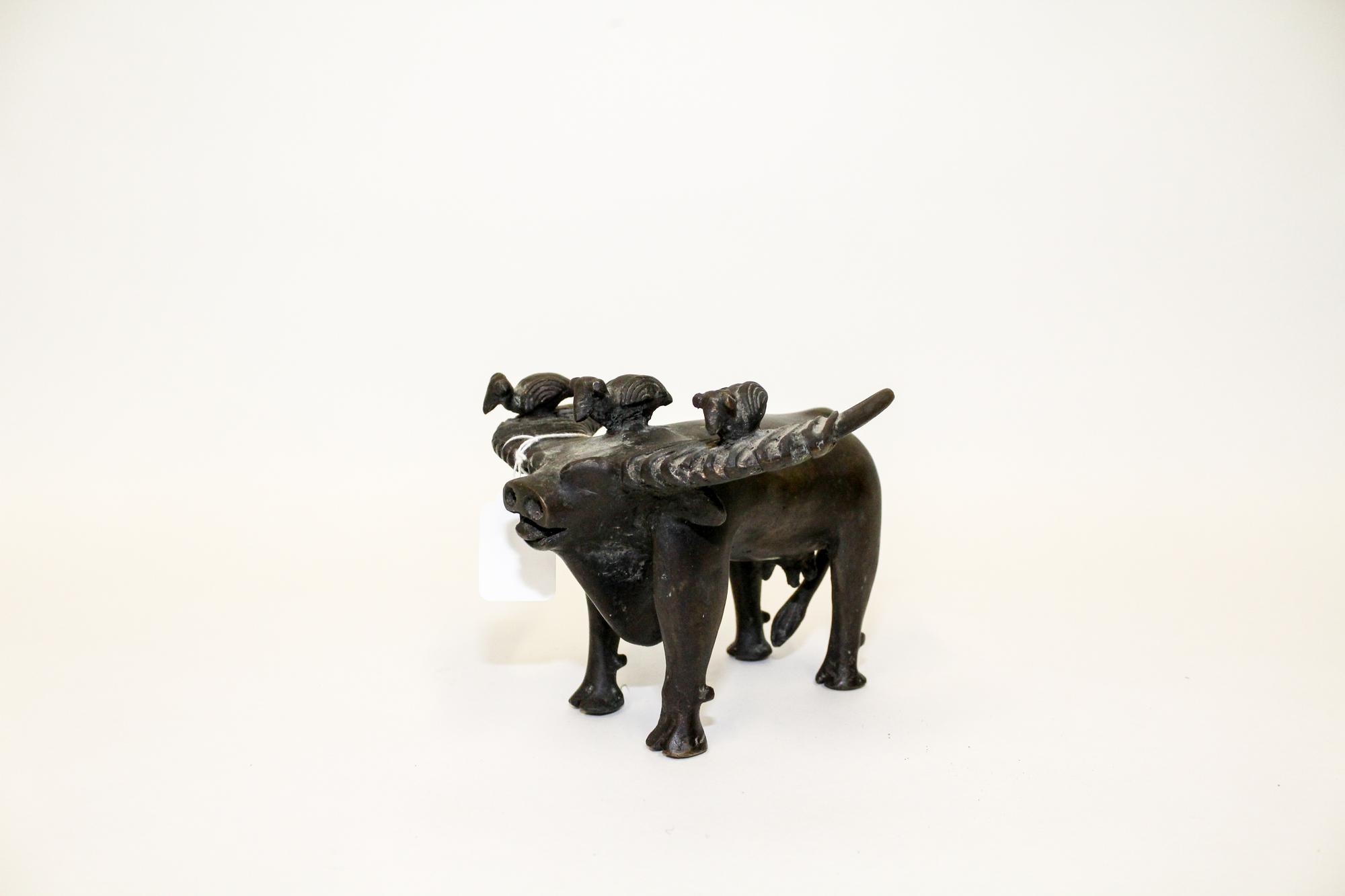 A Bronze Figure Length 7 inches. — 19TH/20TH CENTURY