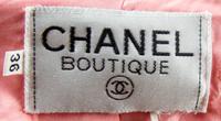 A Chanel Pink Wool Jacket, Size 36.