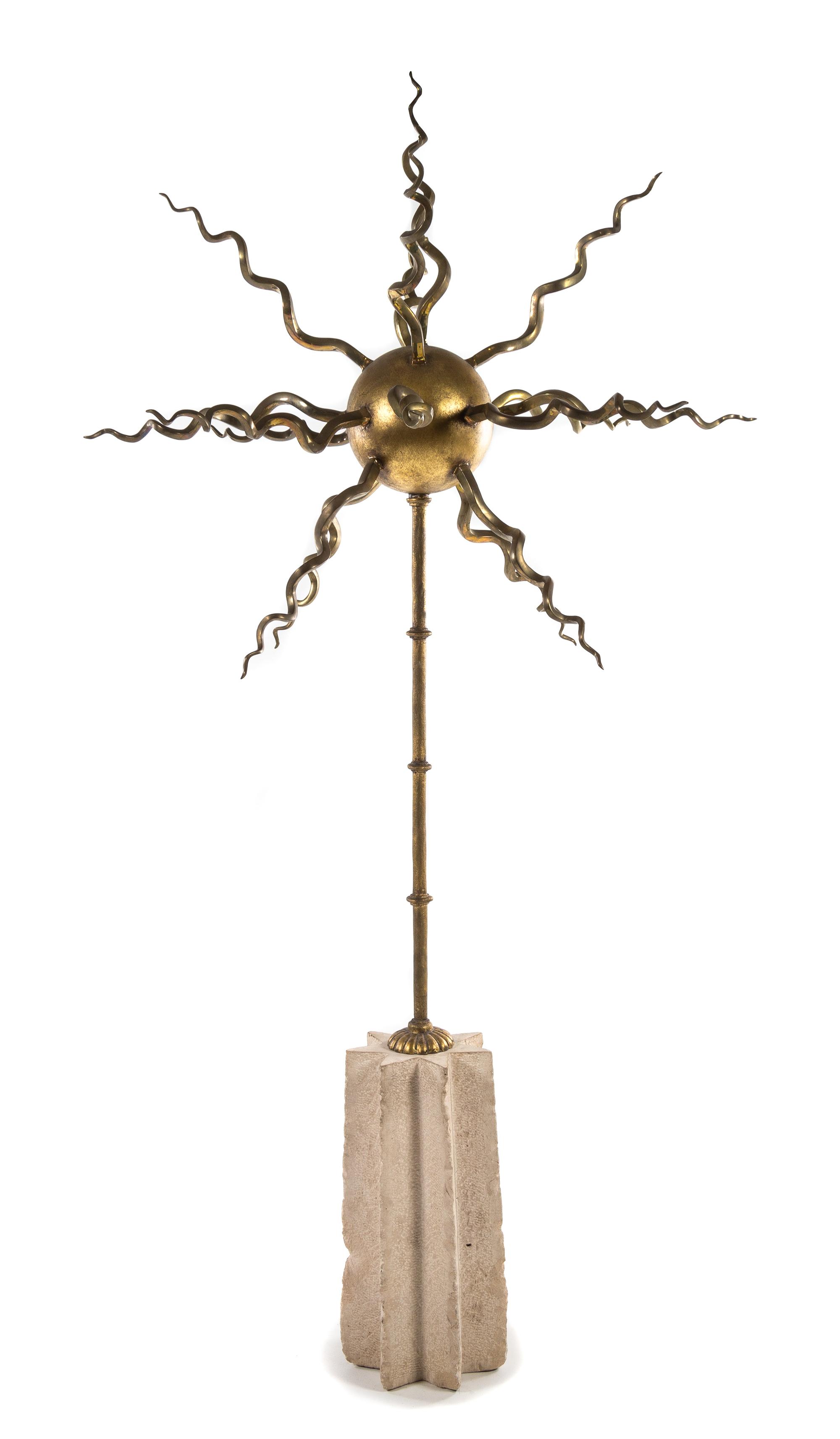 Artist Unknown, (Late 20th Century), Sunburst Totem