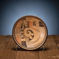 Polychrome Pottery Bowl