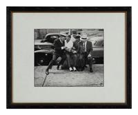 A Group of Nine Early Years of the Chicago Bears Photographs Formerly Displayed at Mike Ditka’s Restaurant.