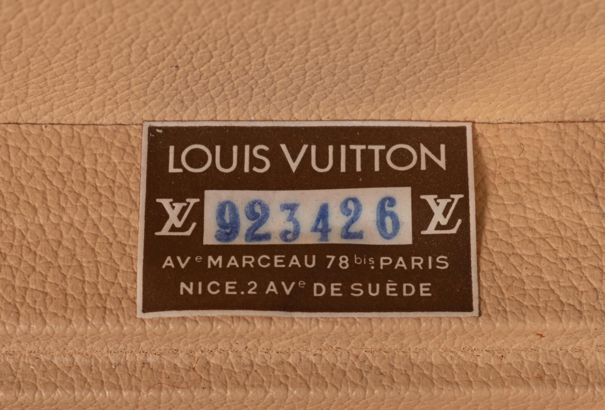 Louis Vuitton Alzer 80 Hard Side Suitcase in Monogram Canvas, Mid 20th Century
