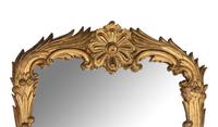 A Louis XVI Style Giltwood Mirror