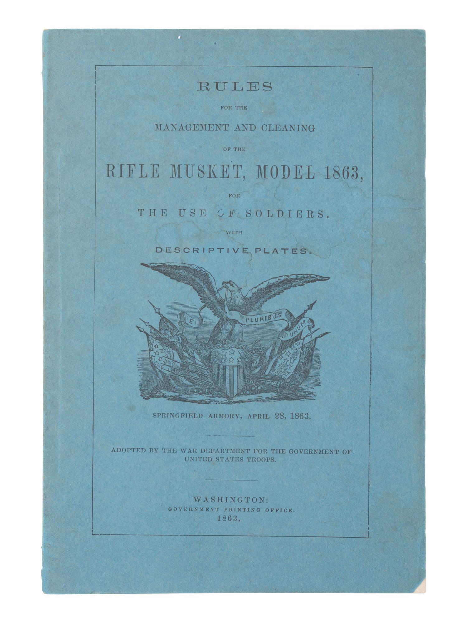 [MILITARIA]. 4 titles, incl. Revised Army Regulations for 1861 and 1863 .