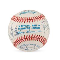 A 1989 World Series Champions Oakland Athletics Team Signed Autograph Baseball (PSA Letter of Authenticity)
