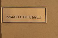 Vitrine etageres, pair Mastercraft, c. 1975