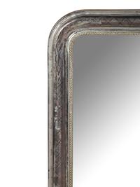 A Silvered-Wood Domed Mirror — EARLY 20TH CENTURY