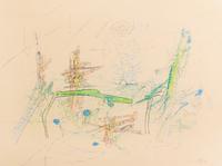 Roberto Matta, (Chilean, 1911-2002), Composition