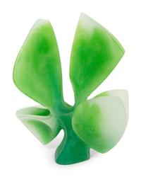 A Daum Pâte de Verre La Fleur Sculpture