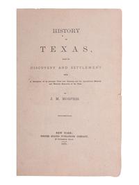 [TEXAS] -- [McCULLOCH, Henry (1816-1895), his copies]. A group of books related to Texas history, comprising: