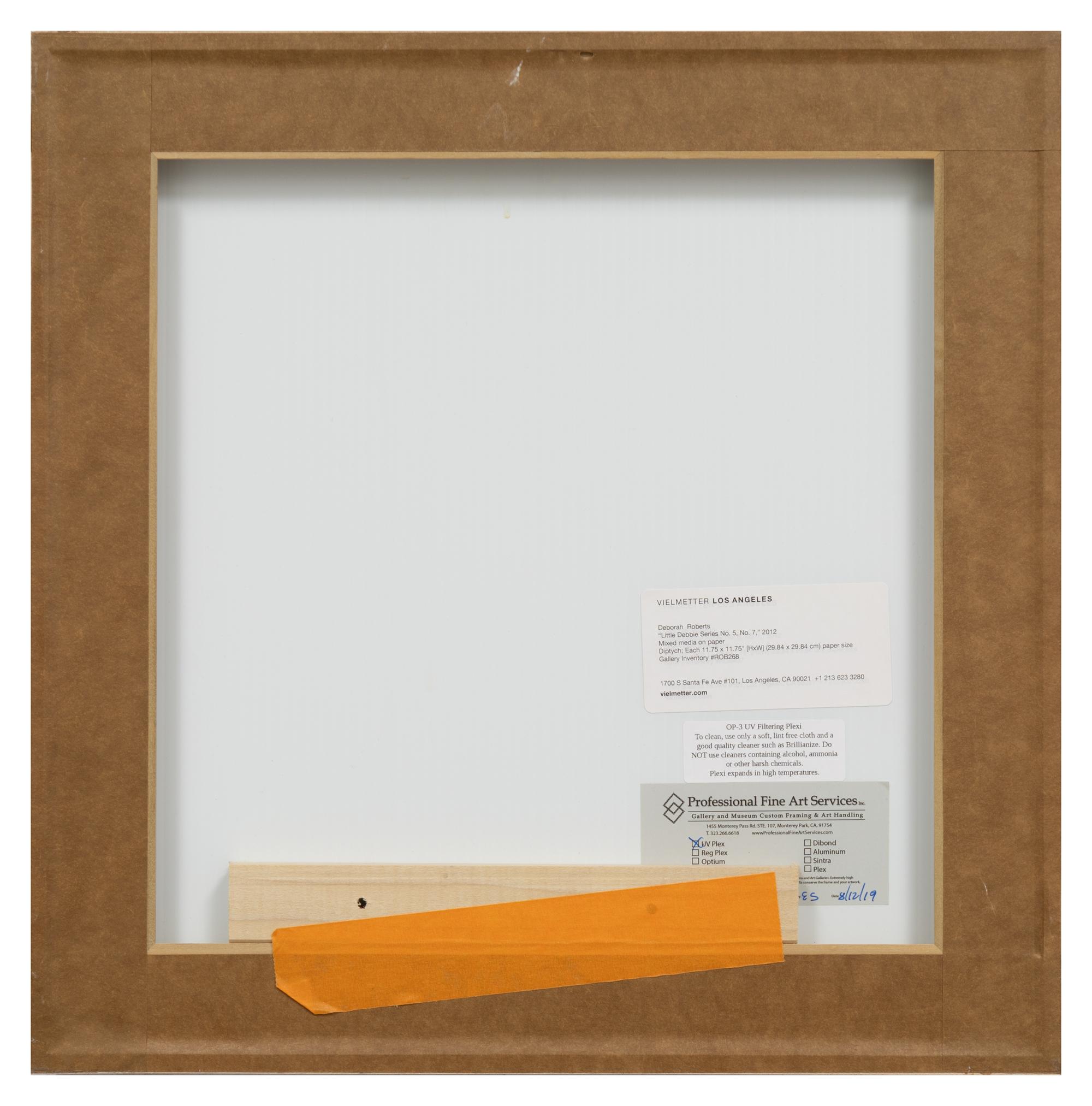 Little Debbie Series No. 5 and Little Debbie Series No. 7 (diptych)