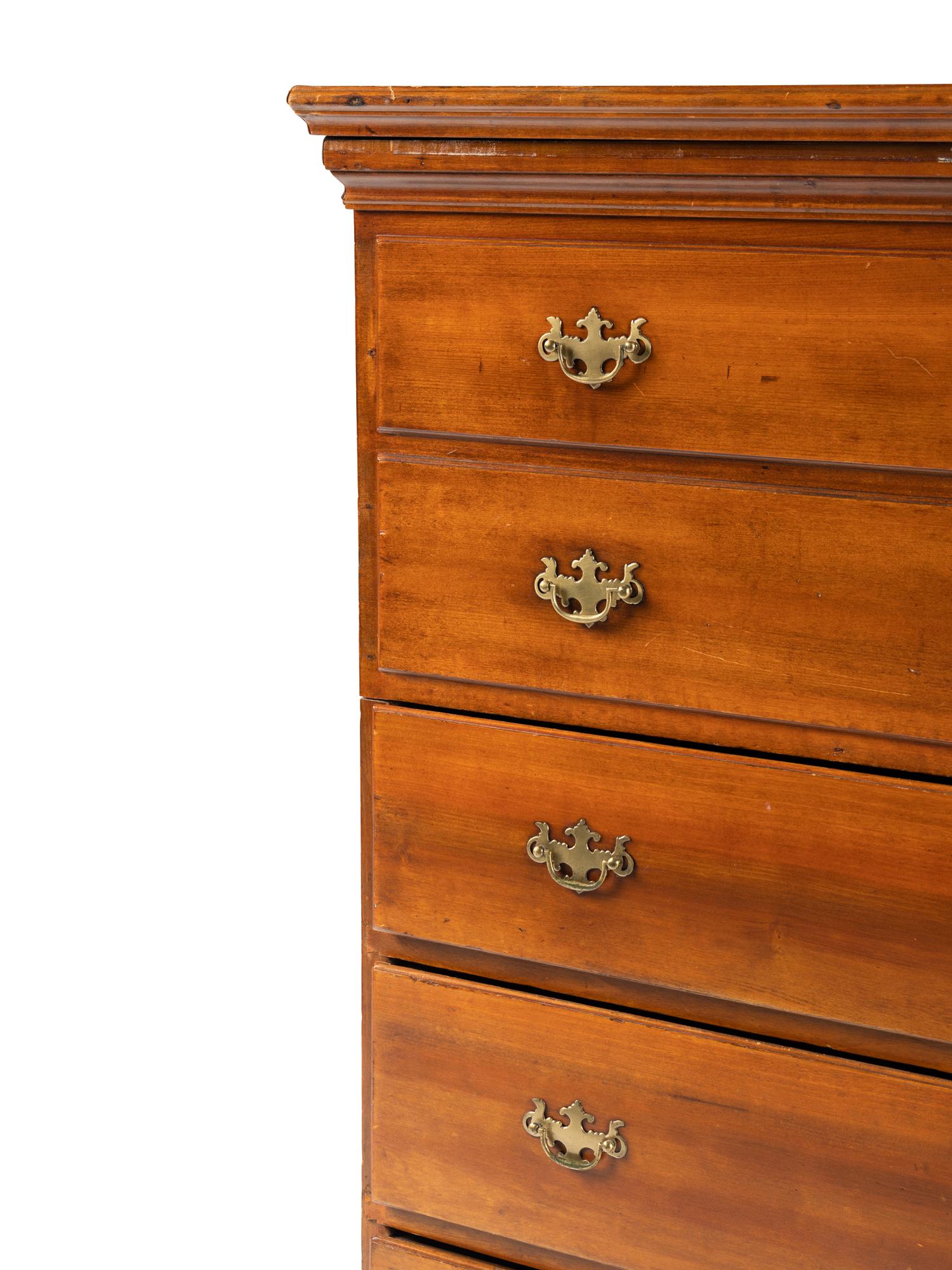 A Federal Cherry Mule Chest