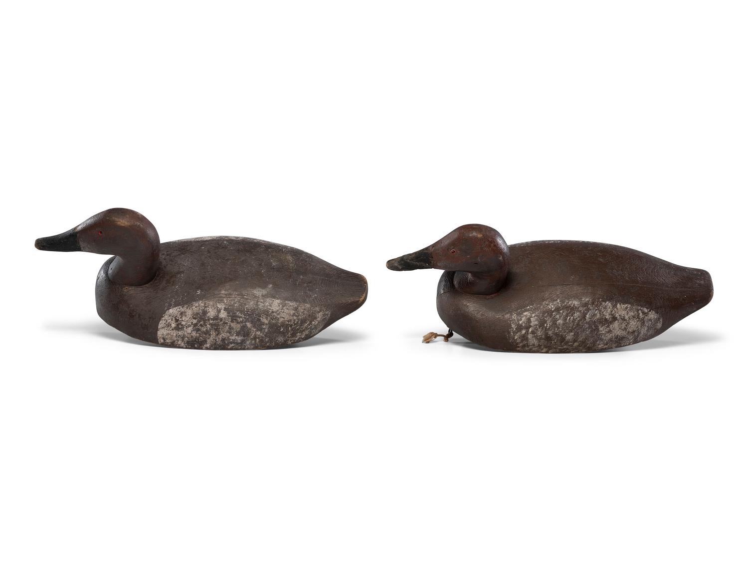 Four Carved and Painted Wood Duck Decoys