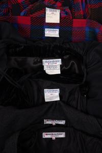 Three Yves Saint Laurent Rive Gauche Two-Piece Skirt Ensembles, 1980-90s
