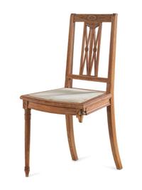 A Set of Four Italian Side Chairs