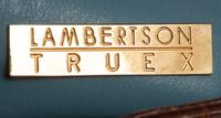 Lambertson Truex Brown Alligator Hinge-Frame Hand Bag
