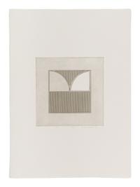 A Set of 6 Prints from Arcs Within a Square , 1971
