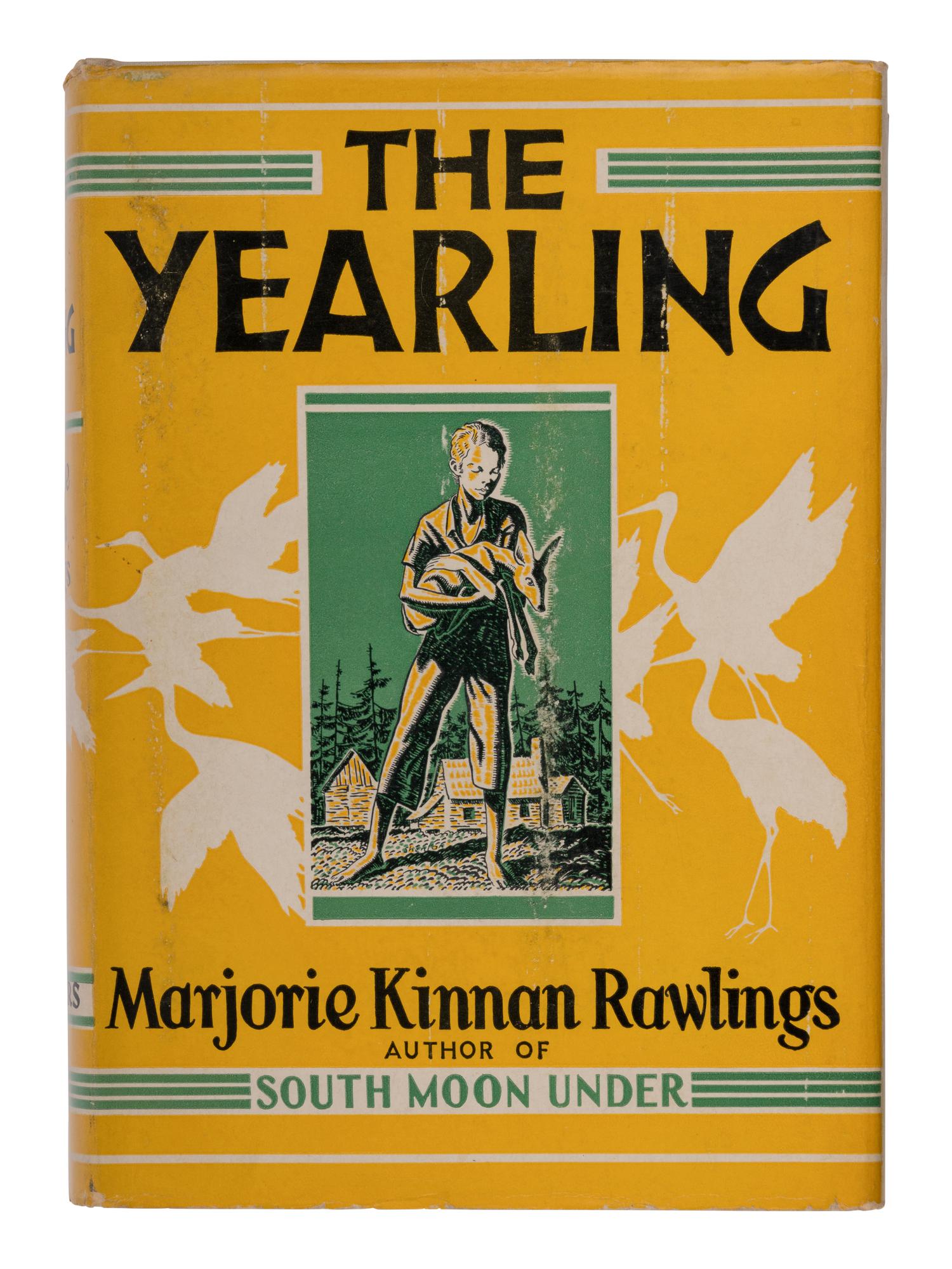 RAWLINGS, Marjorie Kinnan (1896-1953). The Yearling . New York: Charles Scribner's Sons, 1938.