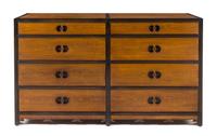 Michael Taylor (American, 1927-1986), Baker, 1960s, an 8-drawer dresser