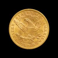 An 1895 Liberty Head $10 Gold Coin