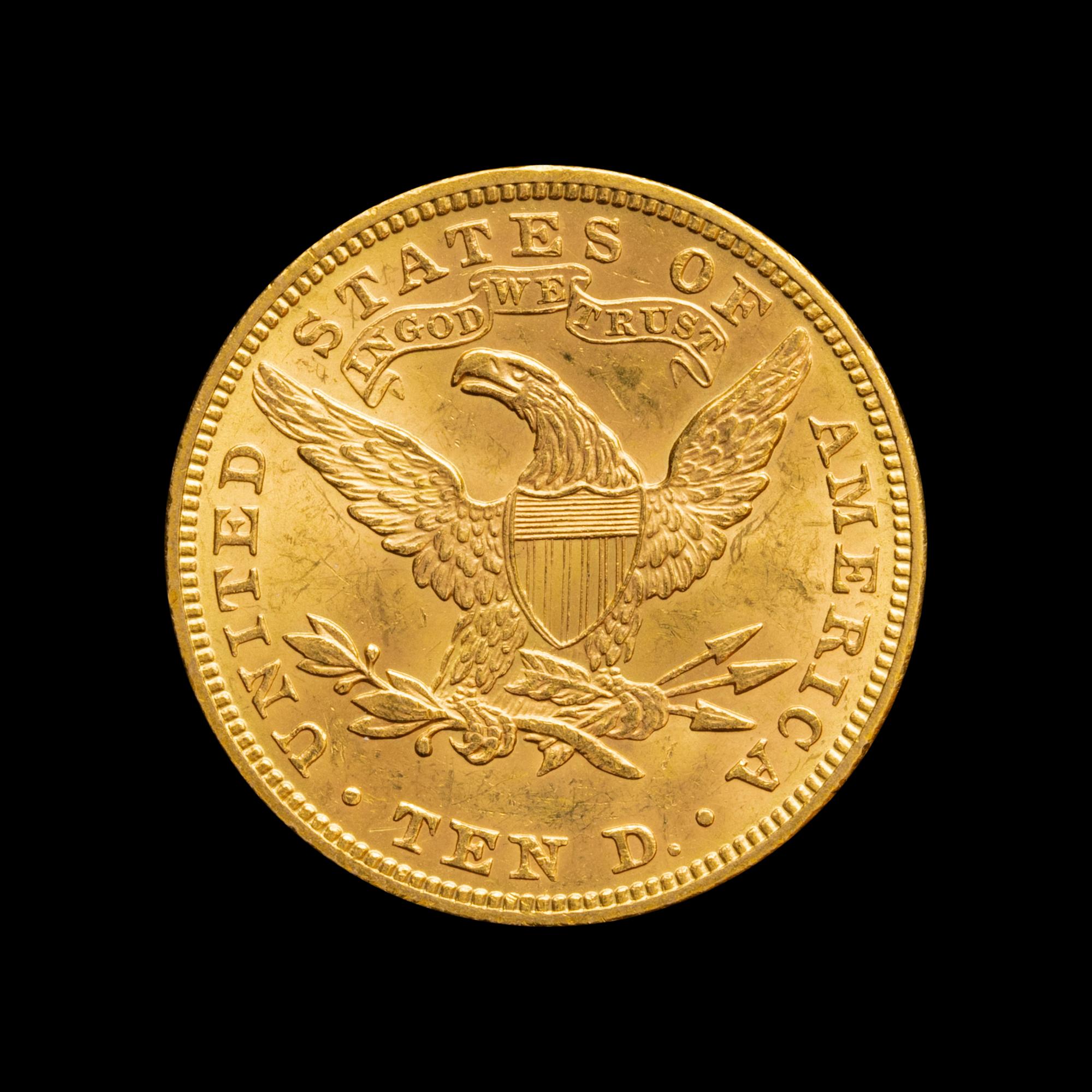 An 1895 Liberty Head $10 Gold Coin