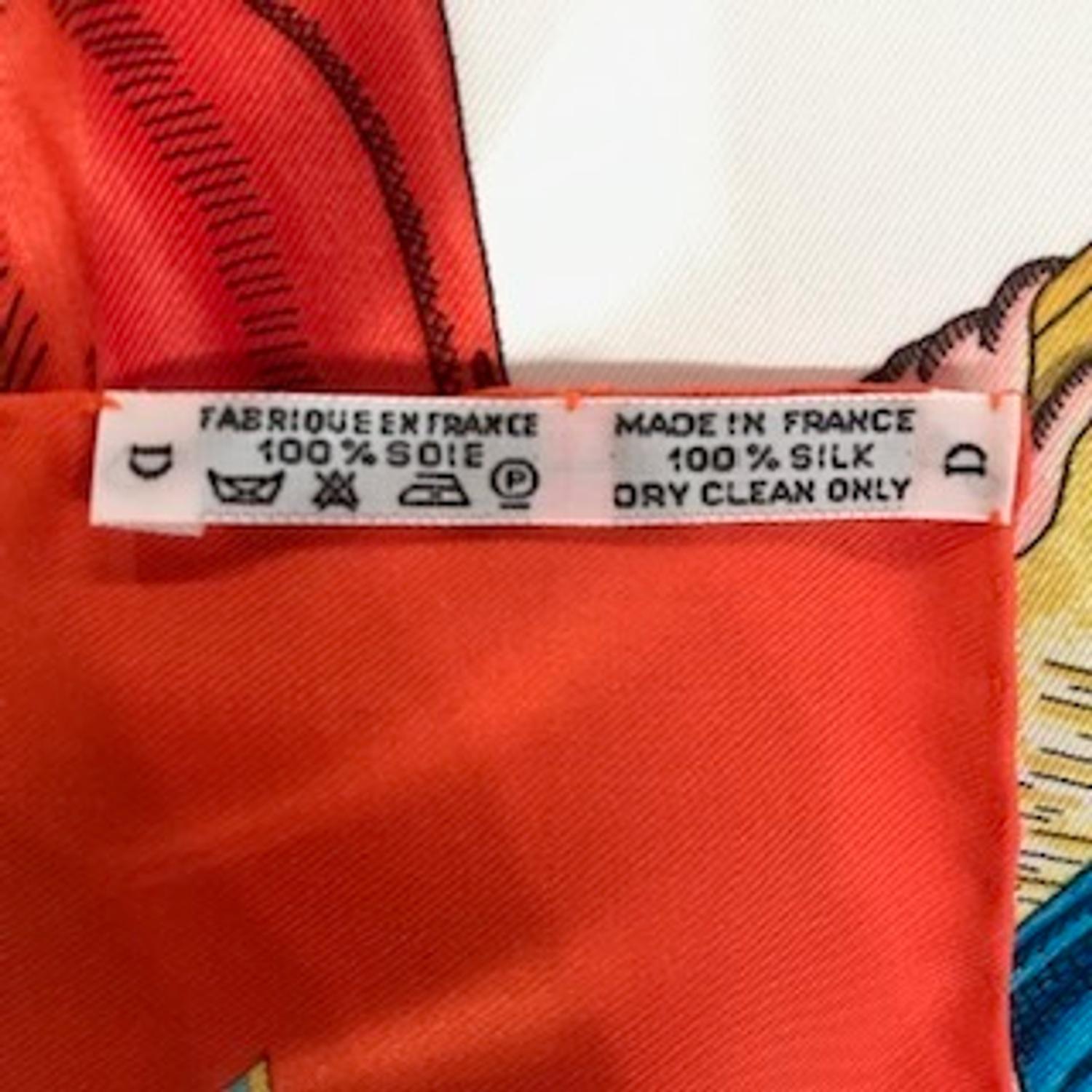 Hermès 90cm Silk Scarf