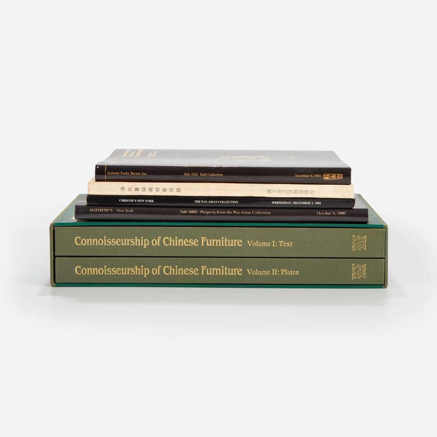 A group of four Asian Art catalogues and two books