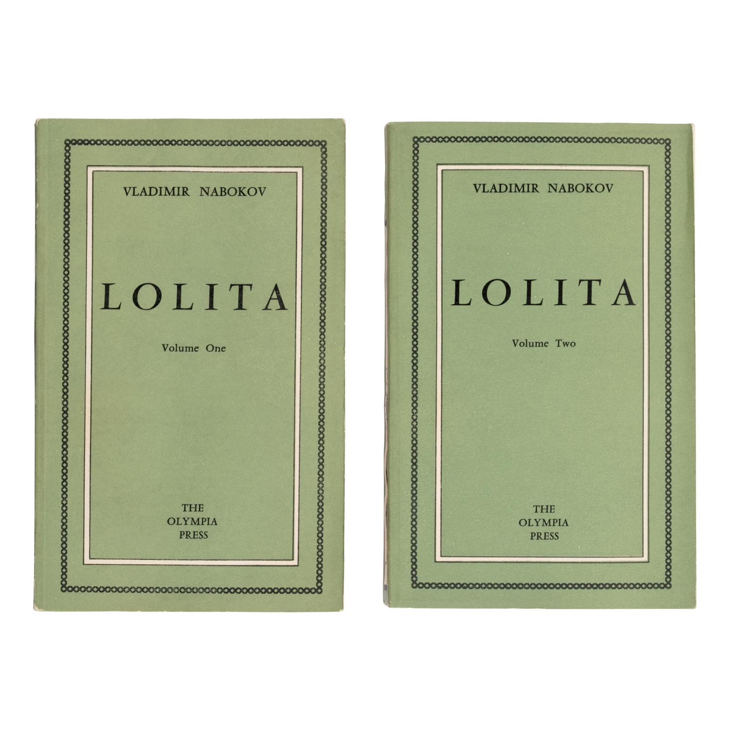 Nabokov, Vladimir (1899-1977). Lolita . Paris: The Olympia Press, 1955.