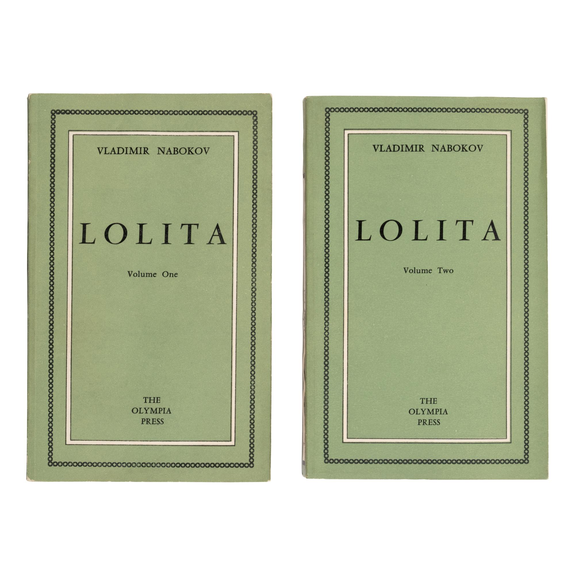 Nabokov, Vladimir (1899-1977). Lolita . Paris: The Olympia Press, 1955.