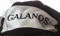 A Galanos Black Silk Evening Gown,