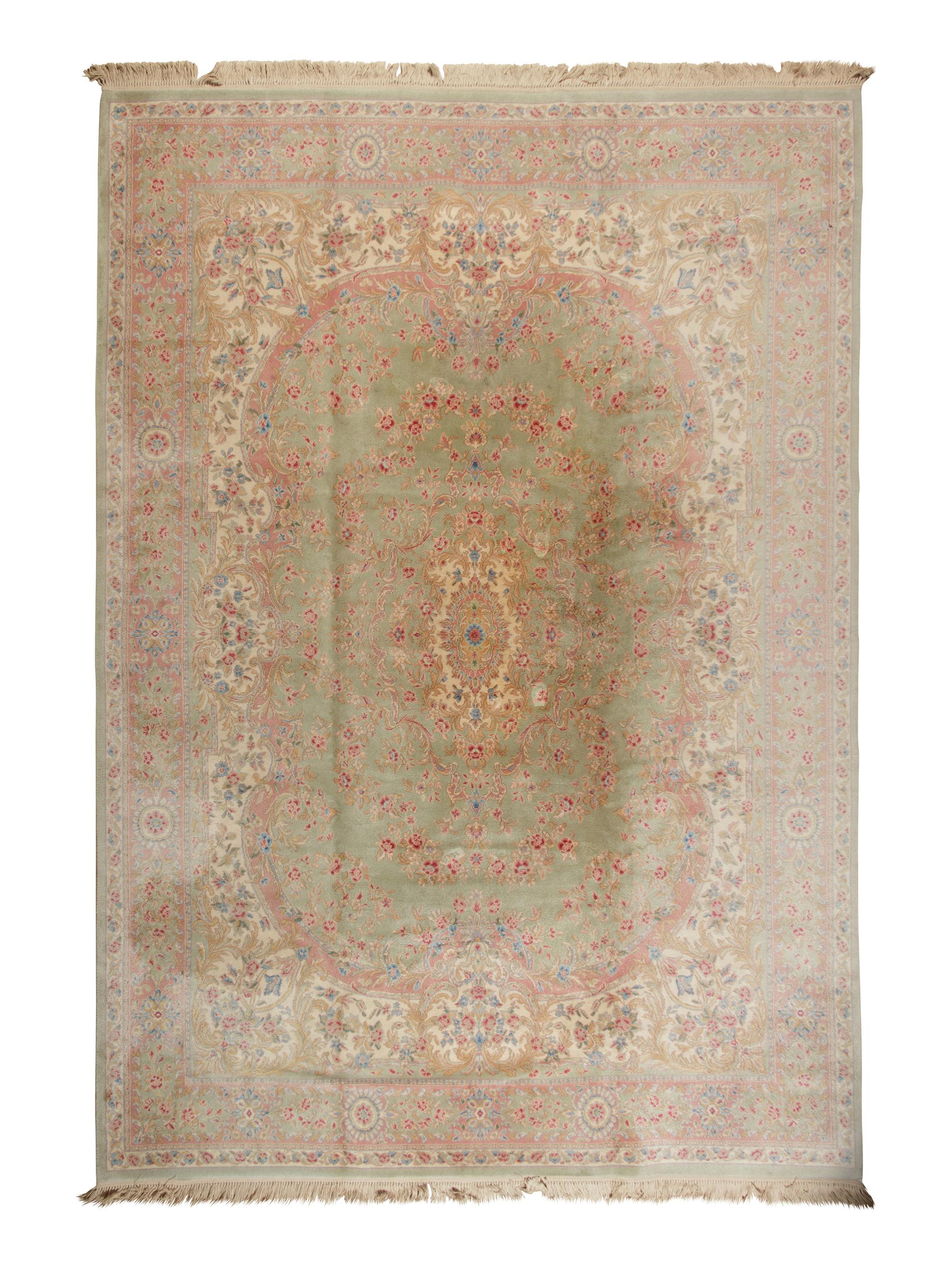 A Kirman Wool Rug