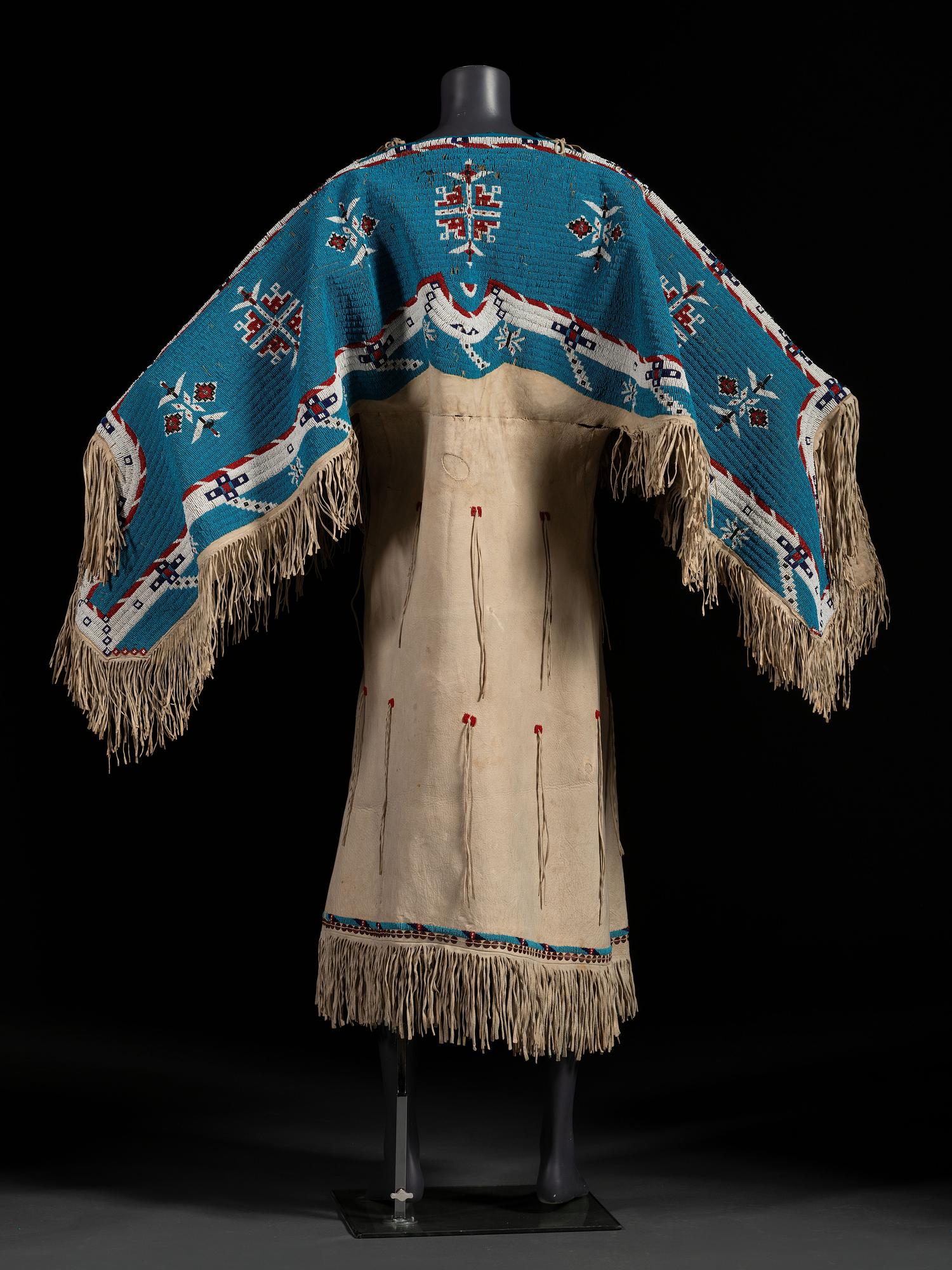 Sioux Beaded Hide Dress