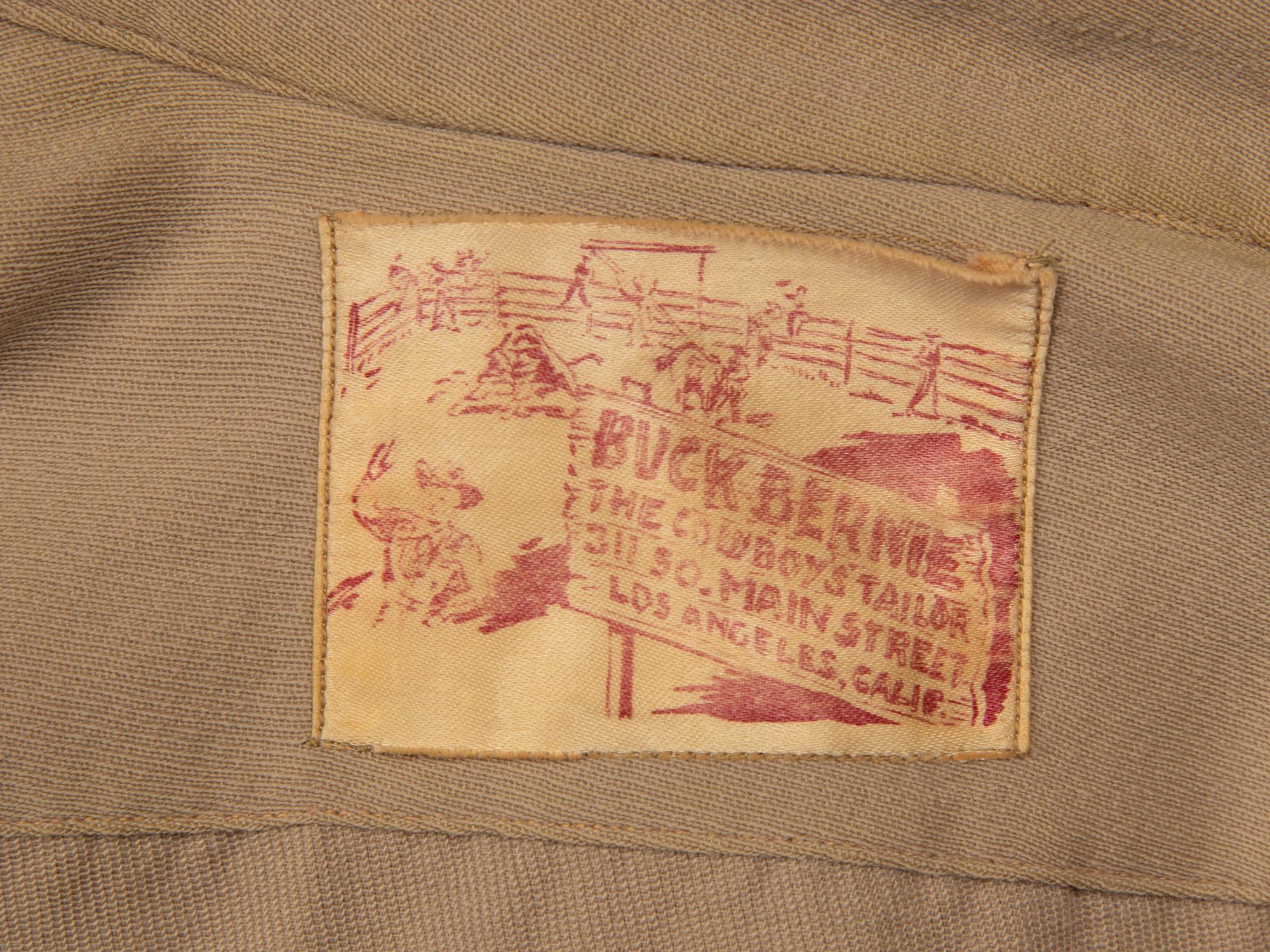 Buck Bernie, Embroidered Western Shirt